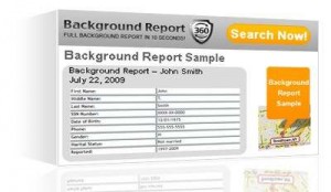 Sample of Report - Background Report 360 Review